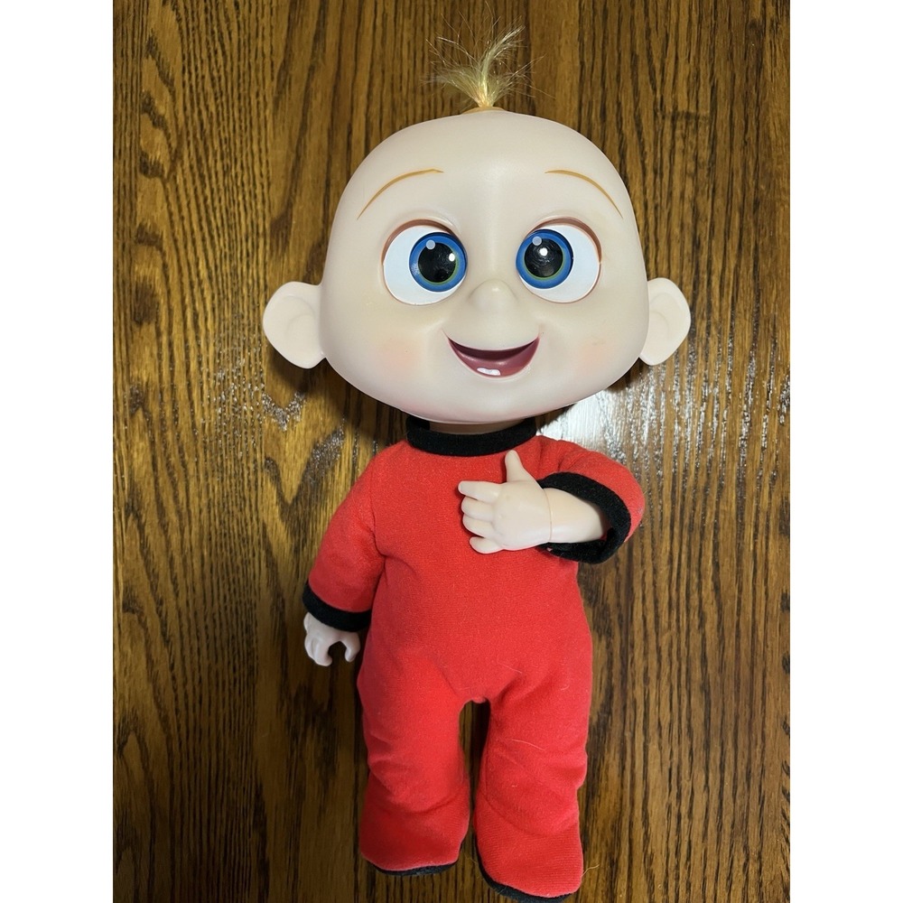 Disney Baby Jack Jack 12"‎ The Incredibles Movie Light Sound Talking Baby Jakks